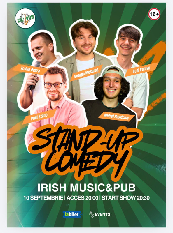 Stand-Up Comedy cu Dobra, Szabo, Beni, George și Havriciuc
