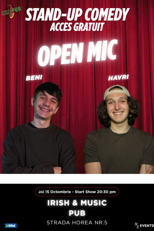 Stand Up Comedy - Open Mic