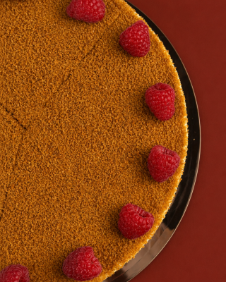 White Chocolate Raspberry Cheesecake