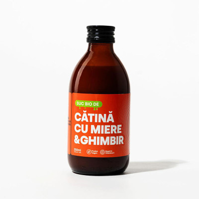 Suc Bio de Catina cu Miere si Ghimbir