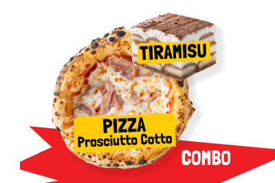 COMBO: Prosciutto Cotto + Tiramisu