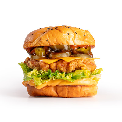 Spicy Chicken Burger 🌶️
