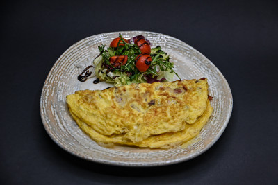 Frittata con Pancetta